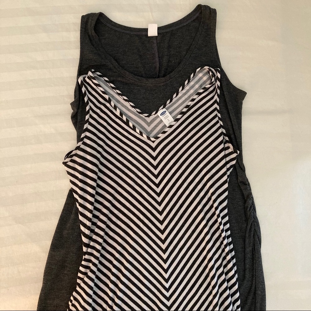 Maternity maxi tank dresses Sm